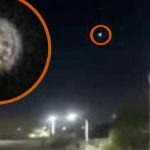 A giant UFO prevented the takeoff of planes in Baja California